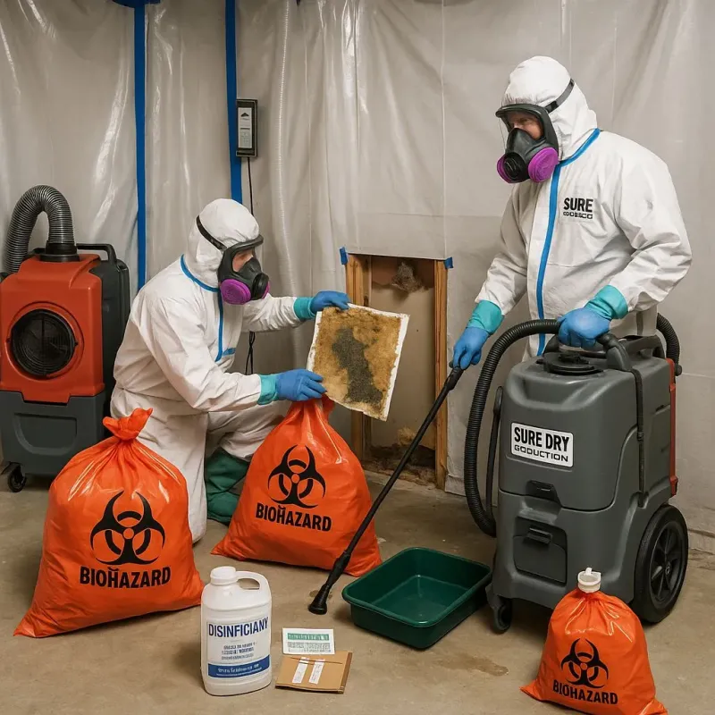 Contaminated Water Handling Protocols process in Fernway, PA